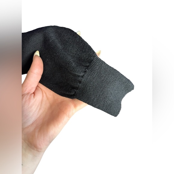 Trina Turk Wool Multicolored Long Sleeve Lightweight Sweater Size Small/Medium - Picture 5 of 7